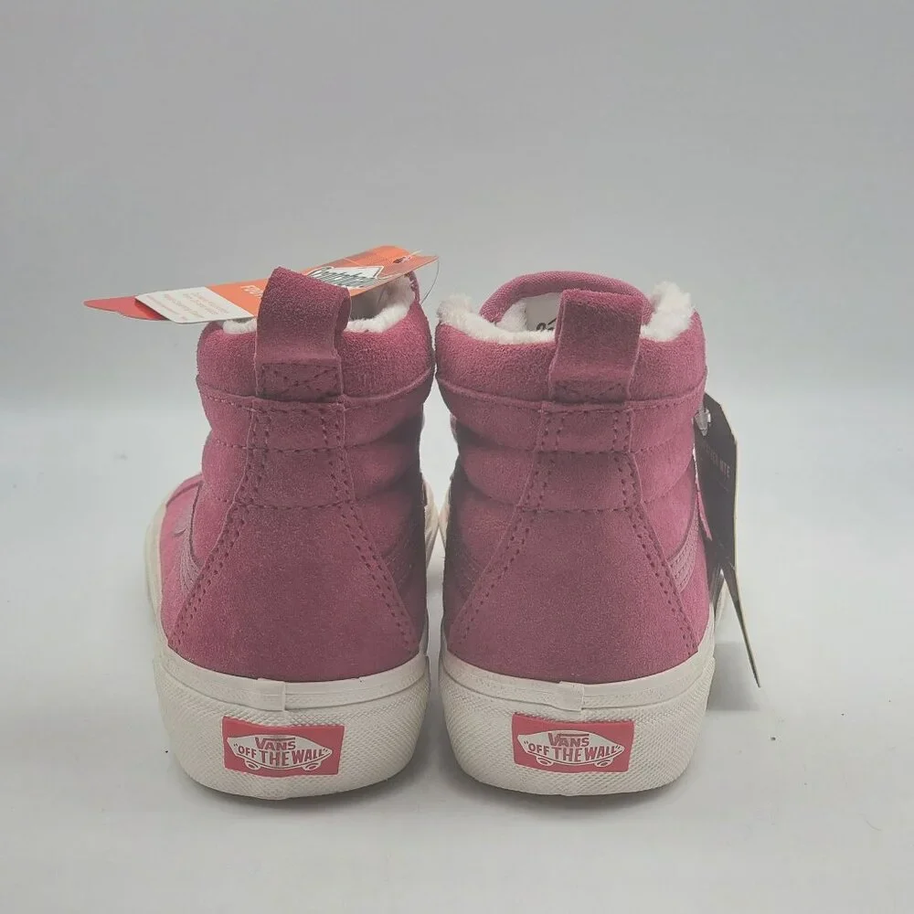 Vans Sk8-Hi Mte Suede Sneaker Shoes In Dry Rose Womens‎ Size 5